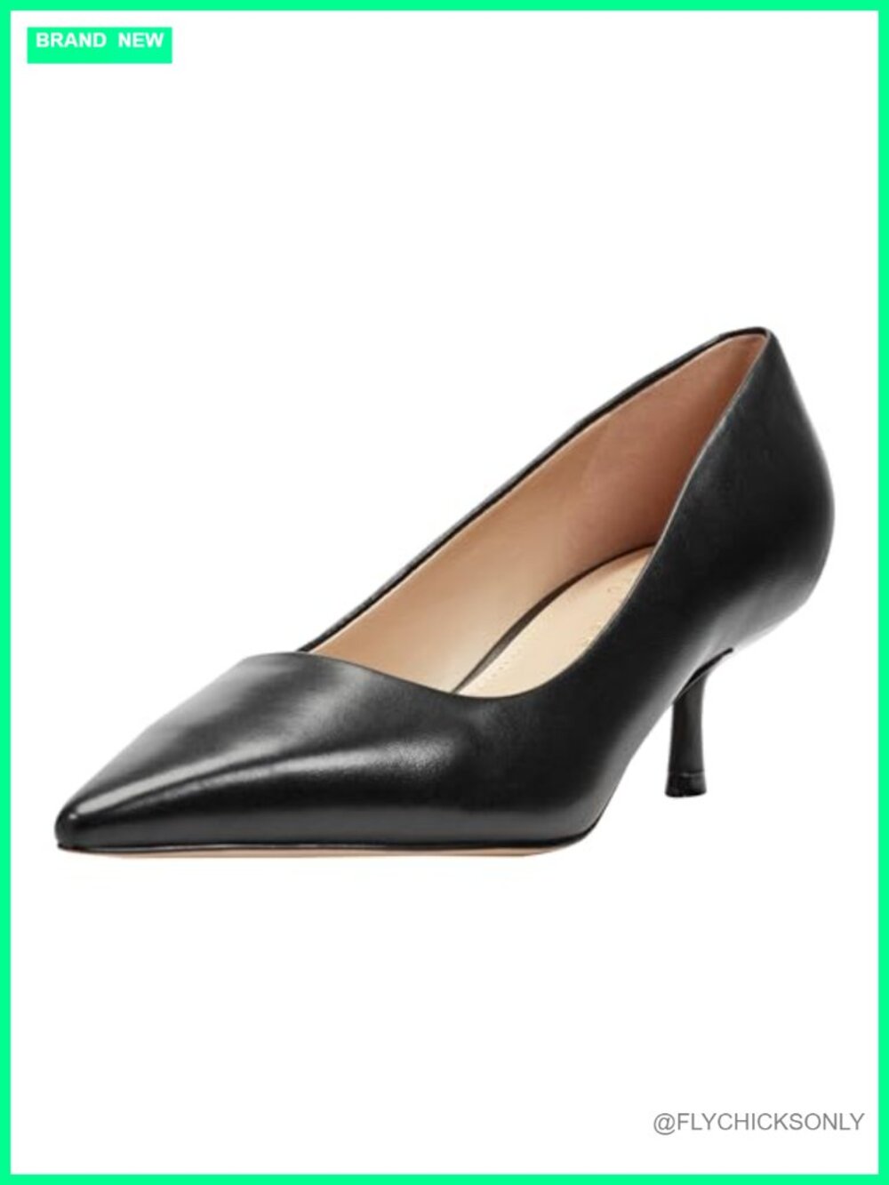 Marc Fisher LTD Calynna Leather Pointed Toe Stiletto Dress Pumps